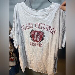 Pebby Forevee Gray Tee